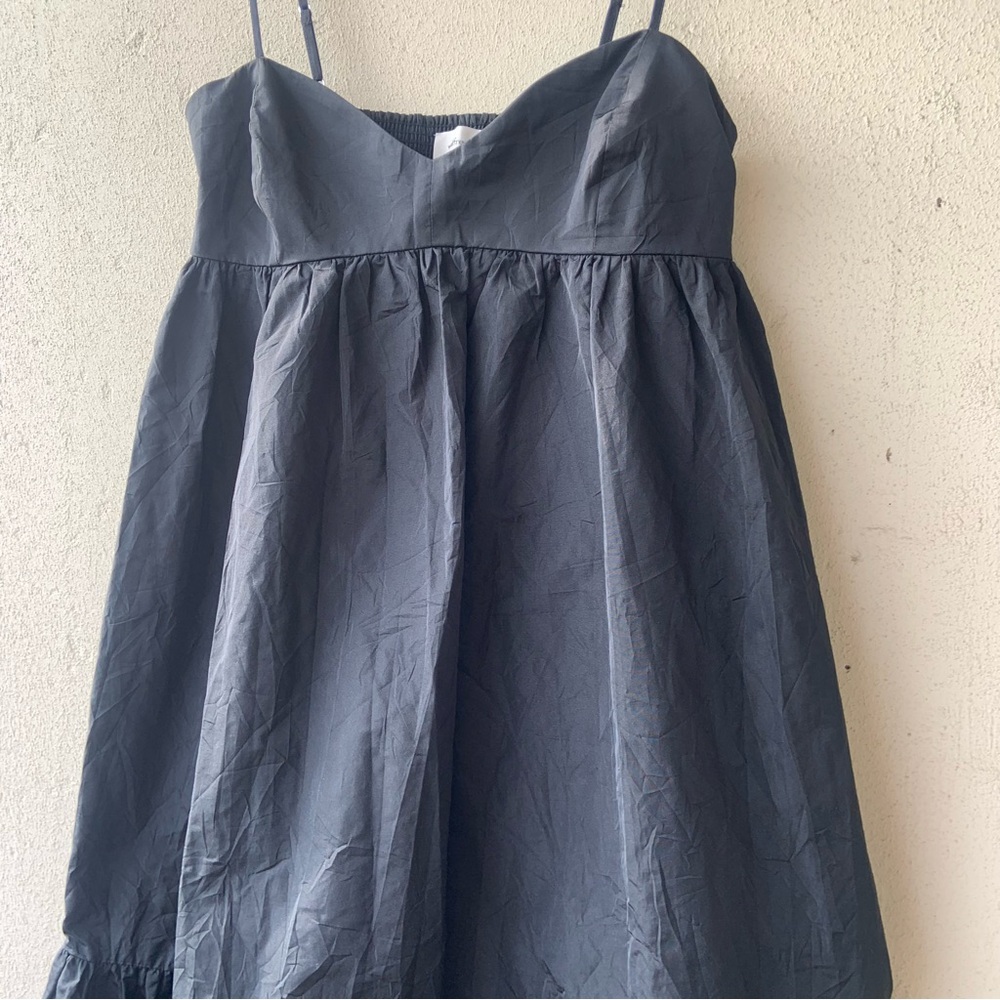 Elegant Wilfred Black Spaghetti Strap Dress - Picture 2 of 15